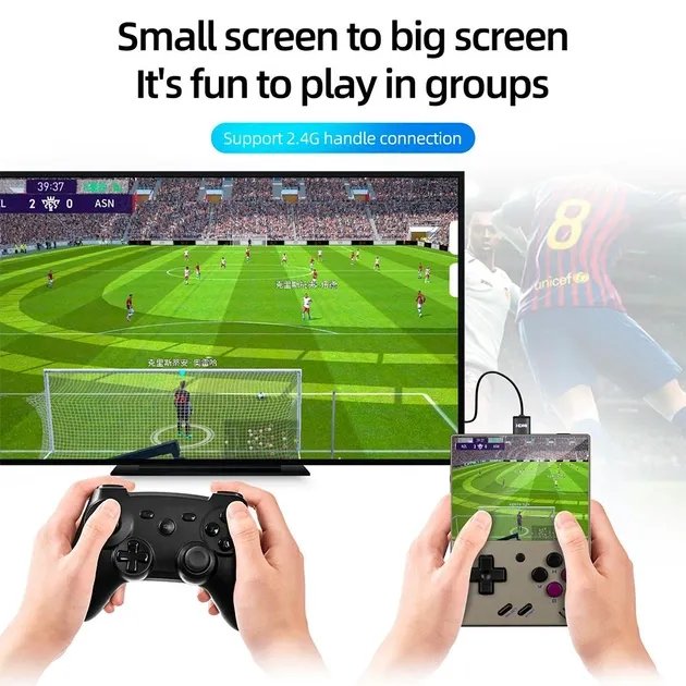 Портативная игровая приставка BauTech Miyoo Mini Plus V2 Серый (1013-124-00)