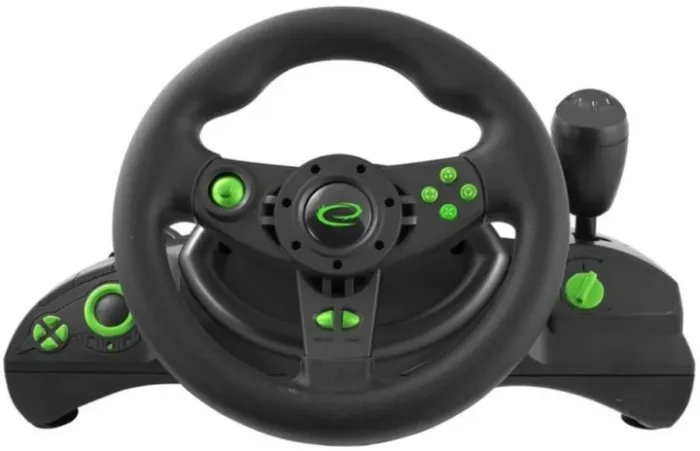 Игровой руль Esperanza PC/PS3 Black-Green (EGW102)