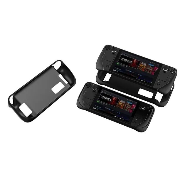 Защитный черный чехол-кейс DOBE для консоли-приставки / портативного игрового компьютера Valve Steam Deck