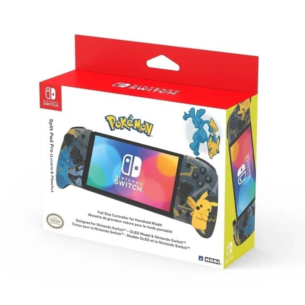Контролер Hori Split Pad Pro for Nintendo Switch Pokémon: Lucario & Pikachu NSW-414U