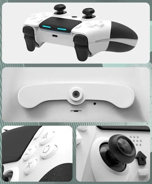 Безпроводной Bluetooth геймпад DATA FROG для PS4, PC, PS4 Pro, PS4 Slim