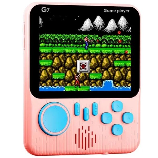 Портативная игровая консоль Game Box G7 500 мАч Pink