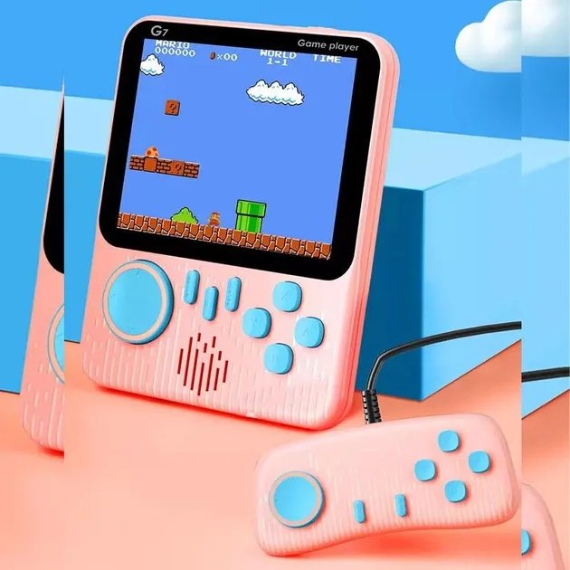 Портативная игровая консоль Game Box G7 500 мАч Pink