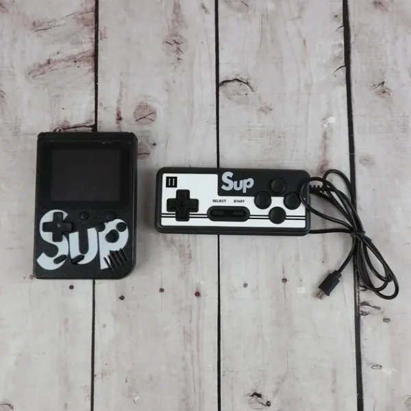 Приставка retro fc sup game box 400 игр dendy с джойстиком RF-400 Чёрный