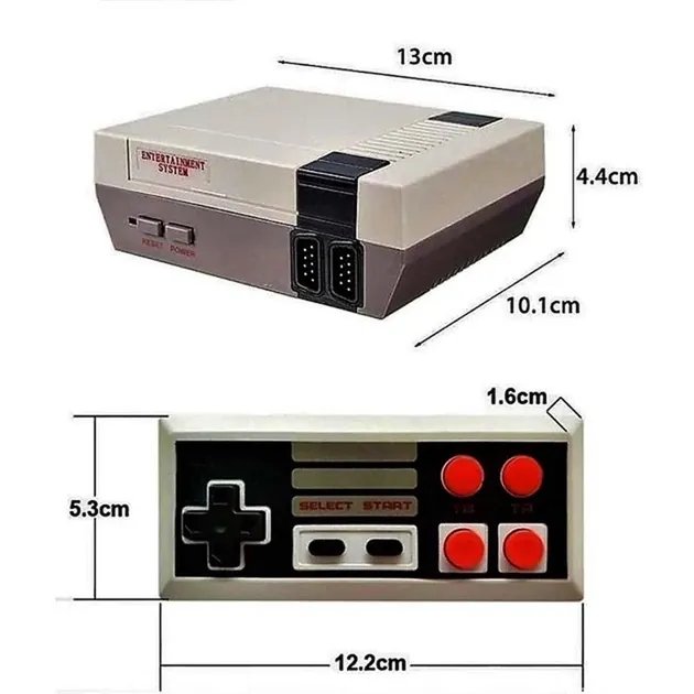 Игровая приставка UKC Mini TV Game Console 1000 игр Белая