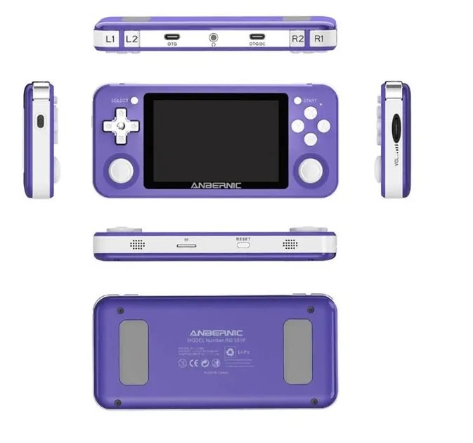 Портативная игровая приставка Anbernic RG351P 64gb + игры