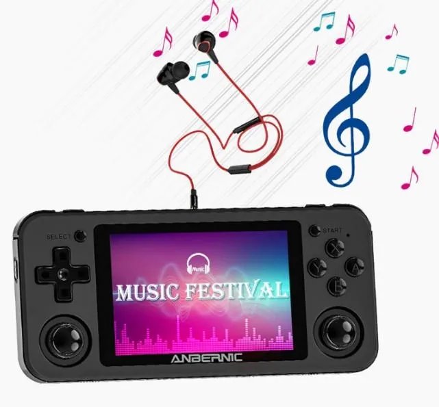 Портативная игровая приставка Anbernic RG351P 64gb + игры