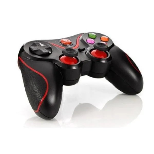 Bluetooth геймпад, джойстик Game G-V8pro, игровой контроллер, для ПК, PS3, SmartTV, Android, iOS, Black (74039-AV) TRG-190729