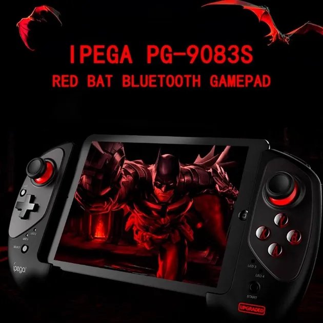 Новый Bluetooth контроллер Ipega PG-9083s Red Bat для iOS/Android смартфонов и планшетов Чёрный (1013-168-00)