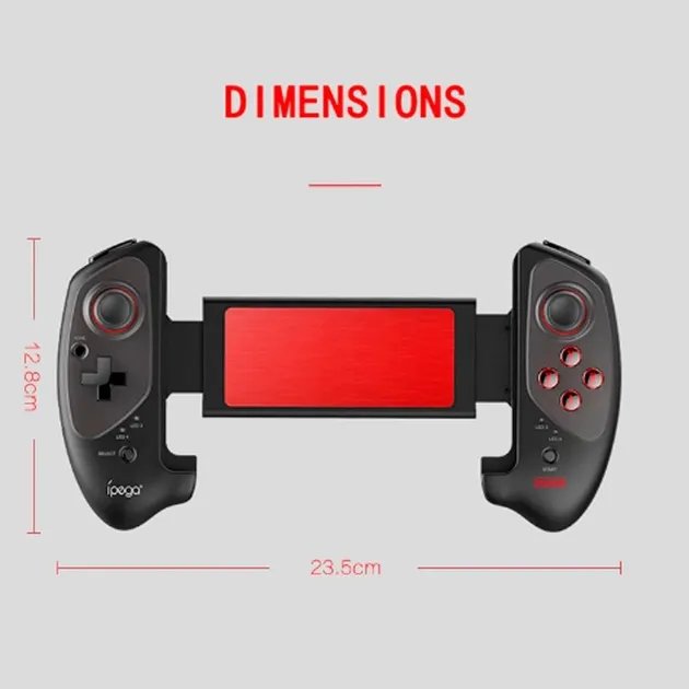Новый Bluetooth контроллер Ipega PG-9083s Red Bat для iOS/Android смартфонов и планшетов Чёрный (1013-168-00)