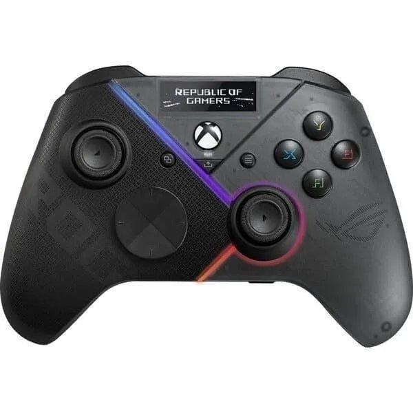 Геймпад ASUS ROG Raikiri Pro USB-С/BT/WL чорний (90GC00W0-BGP000)