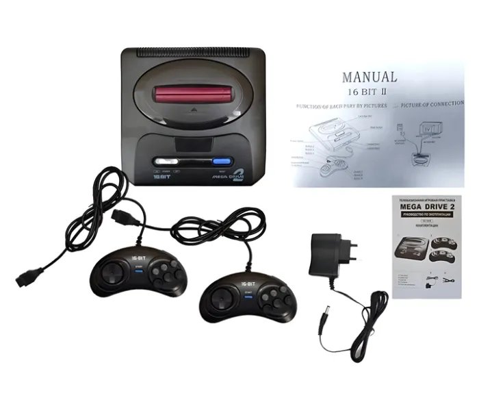 Игровая приставка sega mega drive 2 16 бит