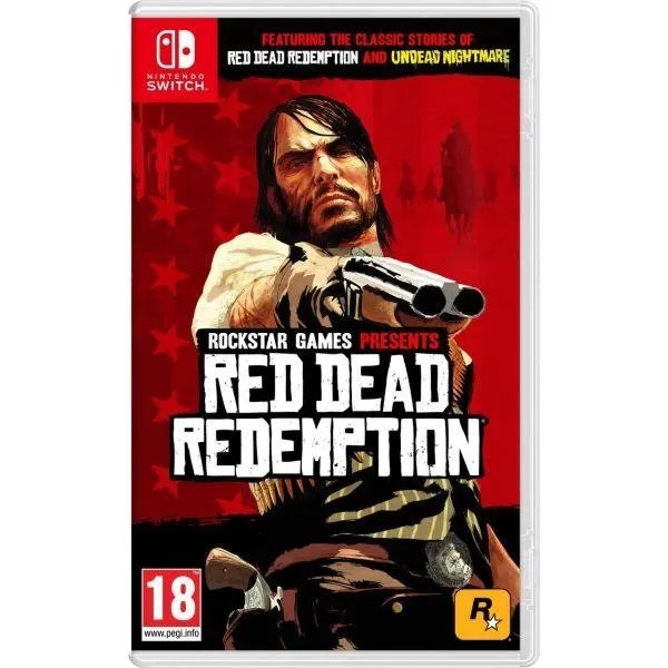Nintendo Switch Gray (Upgraded version) + Игра Red Dead Redemption (русская версия)