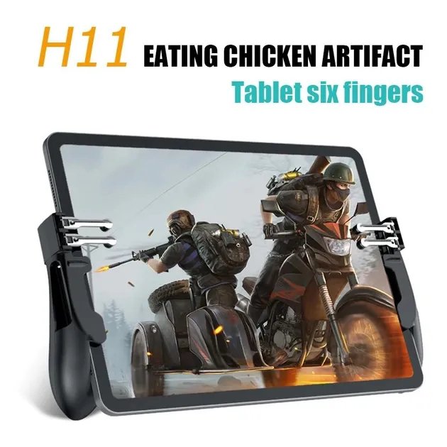 Геймпад тригер H11 для iPad Android на планшетів для гри в 6 пальців pubg пабг мобайл call of duty standoff