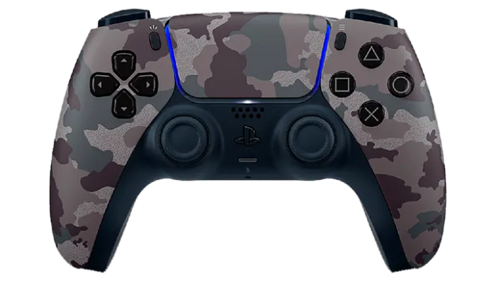 Набор Консоль Sony PlayStation 5 Blu-ray 825GB (9424390) White + Геймпад Беспроводной DualSense Grey Camouflage