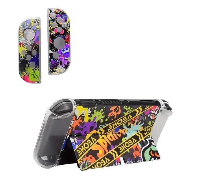 Чехол-накладка Splatoon 3 для Nintendo Switch OLED (Type 2)