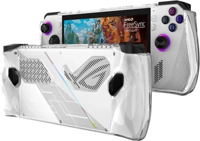 Чехол-накладка Transparent для портативной игровой консоли ASUS ROG Ally (Прозрачный)