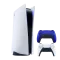 Набор Консоль Sony PlayStation 5 Blu-ray 825GB (9424390) White + Геймпад Беспроводной DualSense Cobalt Blue