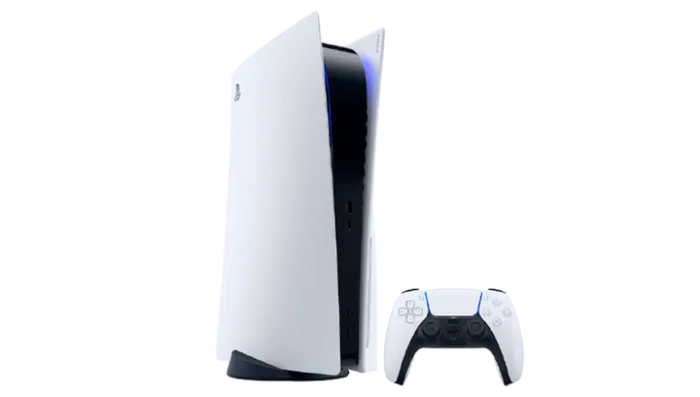 Набор Консоль Sony PlayStation 5 Blu-ray 825GB (9424390) White + Геймпад Беспроводной DualSense Volcanic Red