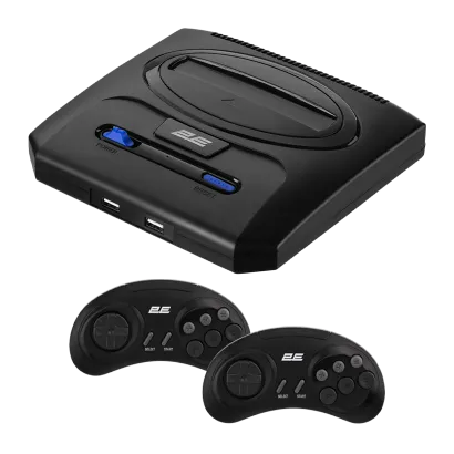Консоль 2E 8bit с Беспроводными Геймпадами + 913 Встроенных Игр (2E16BHDWS913) Black