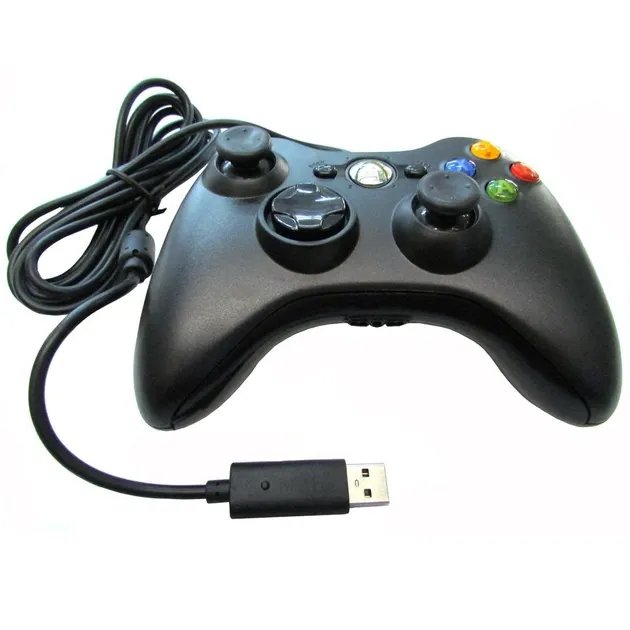 Геймпад XBOX360 проводной Чёрный
