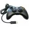 Джойстик для XBOX360 проводной Чёрный