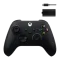 Набор Геймпад Беспроводной Microsoft Xbox Series Controller (XOA-0005, QAT-00001, QAT-00002) Carbon Black + Аккумулятор Play and Charge Kit + Кабель USB Type-C