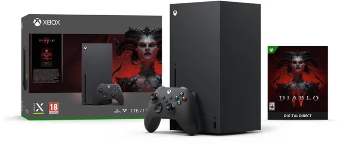 Стационарная игровая приставка Microsoft Xbox Series X 1 TB Diablo IV Bundle (RRT-00035)
