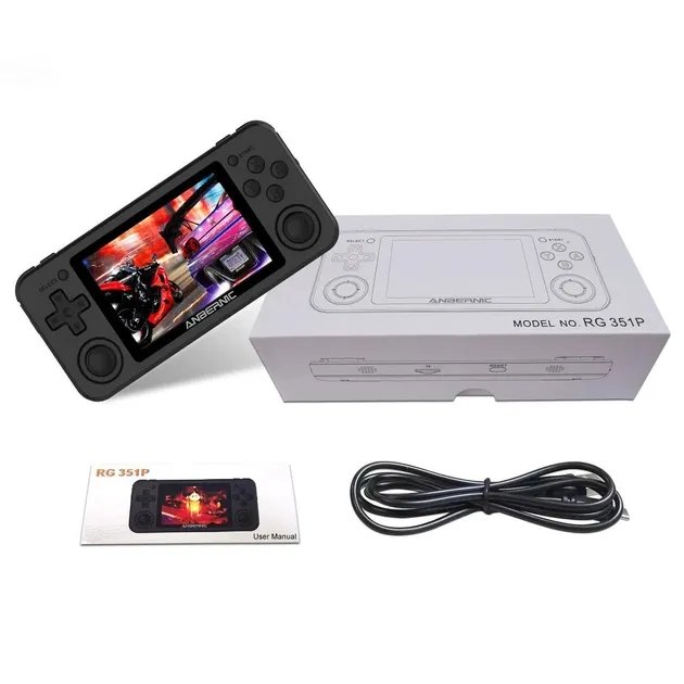 Портативная игровая приставка ANBERNIC RG351P 64GB 2500 игр / Black