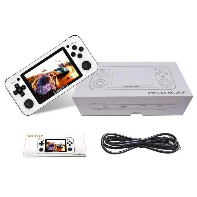 Портативная игровая приставка ANBERNIC RG351P 64GB 2500 игр / White