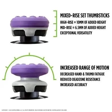 Накладки на стики KontrolFreek® Galaxy (Purple) для геймпада Xbox One|Series