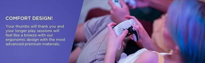 Накладки на стики KontrolFreek® Galaxy (Purple) для Sony DualShock PS4 / DualSense PS5