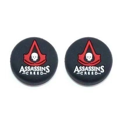 Силиконовые накладки на стики Assassin`s Creed (Type II) для геймпадов Sony DualShock PS4 / DualSense PS5 / Xbox Series|One (2шт.)