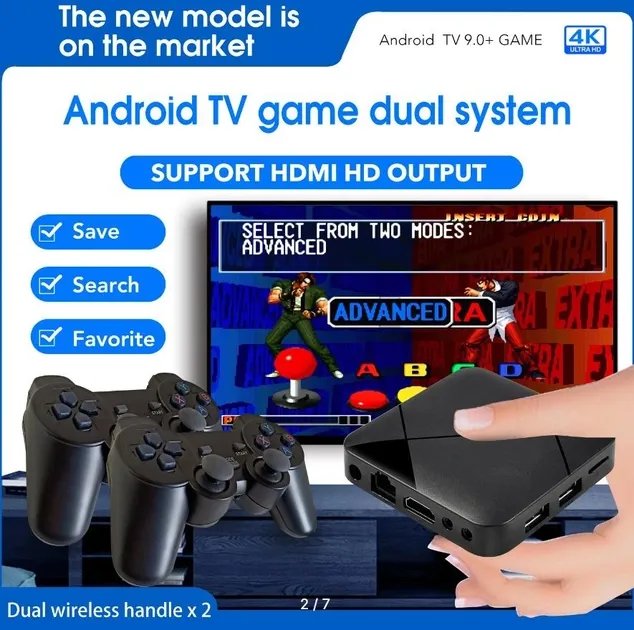 Игровая консоль/приставка с двумя джостиками SUNDI M8MINI