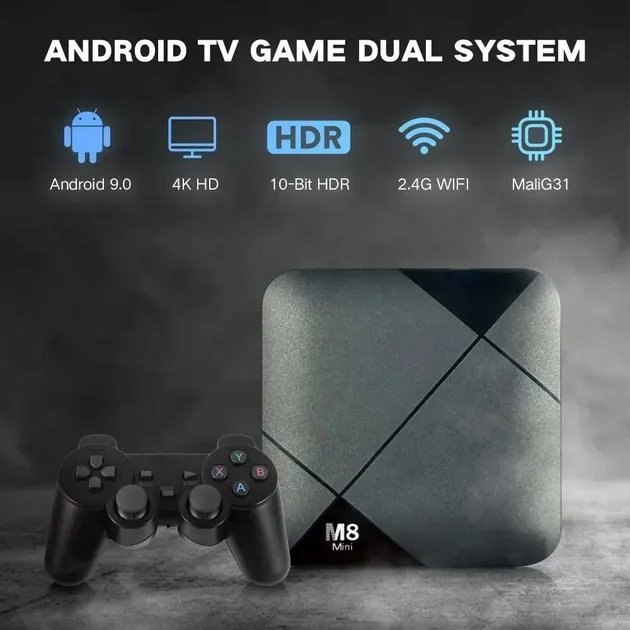 Игровая консоль/приставка с двумя джостиками SUNDI M8MINI