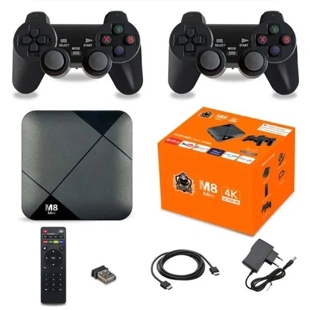 Игровая консоль/приставка с двумя джостиками SUNDI M8MINI