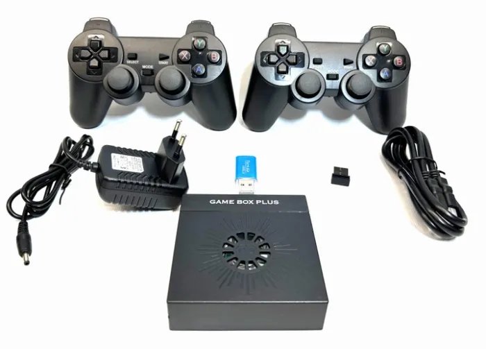 Ретро игровая консоль Game Box Plus 4k с поддержкой psp, ps1, n64 и прочих 9000игр