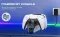 Зарядка для джойстика PS 5 BebonCool Док Станция для PlayStation 5 PS 5 DualSense Edge на 2 геймпада с LED подсветкой Серый