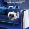 Зарядка для джойстика PS 5 BebonCool Док Станция для PlayStation 5 PS 5 DualSense Edge на 2 геймпада с LED подсветкой Серый