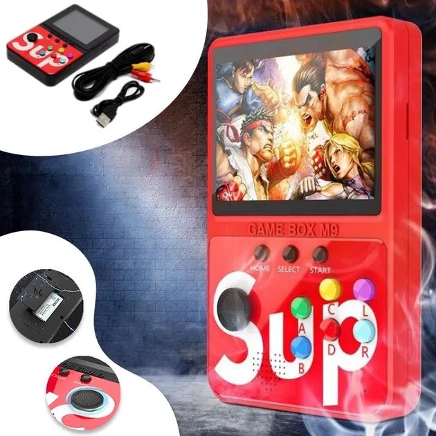 Портативная игровая консоль Game Box Power Sup M9 900 в 1
