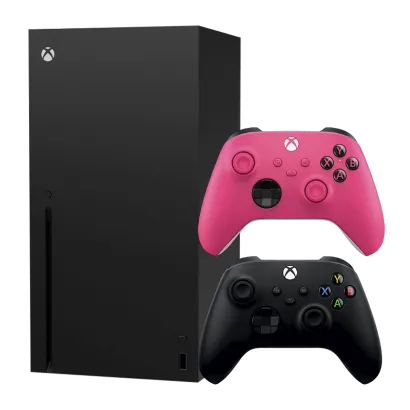 Набор Консоль Microsoft Xbox Series X 1TB (889842640809) Black + Геймпад Беспроводной Controller Deep Pink