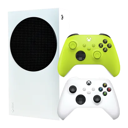Набор Консоль Microsoft Xbox Series S 512GB (889842651386) White + Геймпад Беспроводной Controller Electric Volt