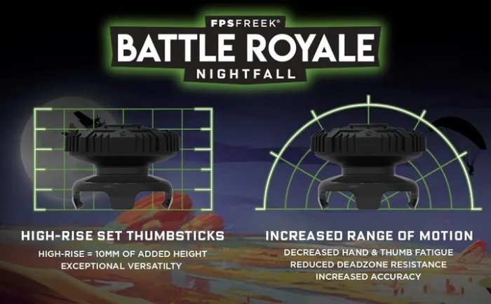 Накладки на стики KontrolFreek® Battle Royale NightFall для геймпада Xbox One / Series S|X