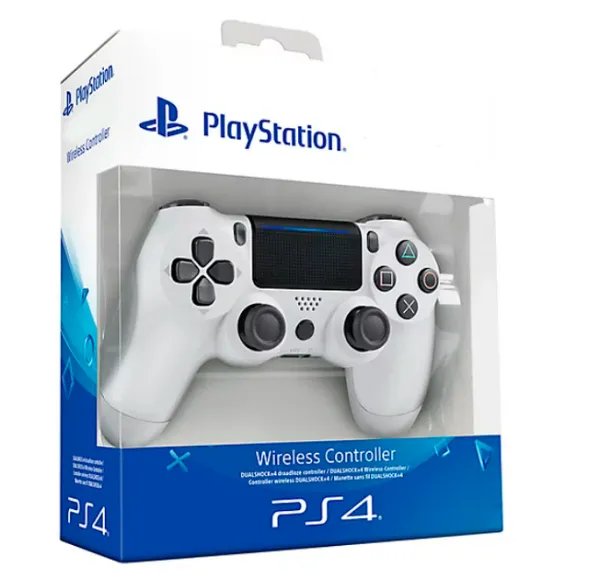 Беспроводной геймпад для консоли PS4 Dualshock 4 Version 2 Nacre White белый джойстик многофункциональный