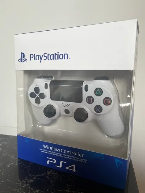 Беспроводной геймпад для консоли PS4 Dualshock 4 Version 2 Nacre White белый джойстик многофункциональный