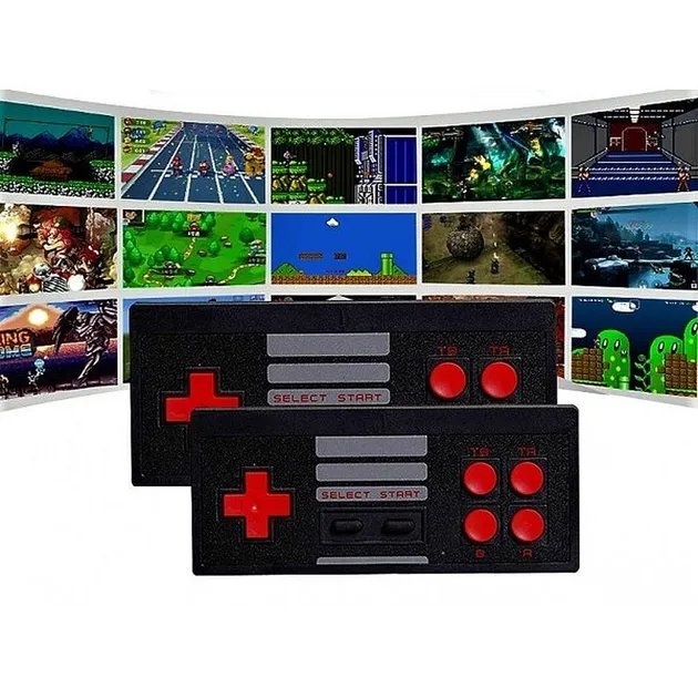 Игровая приставка с беспроводными джойстиками GAME D600 micro-USB
