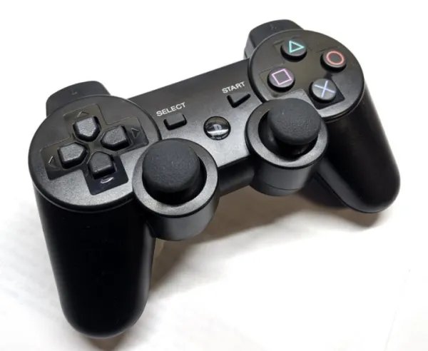 Беспроводной Джойстик для PS3 Bluetooth Черный 15 независимых кнопок