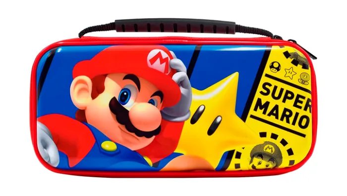 Чехол Твердый Nintendo Switch Premium Vault Case Super Mario Blue