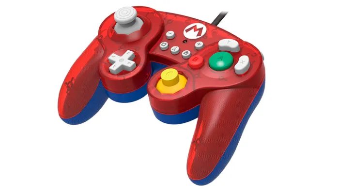 Геймпад Проводной Nintendo Switch Battle Pad Mario (NSW-107U) Red Blue