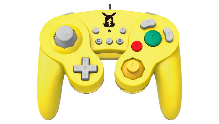 Геймпад Проводной Nintendo Switch Battle Pad Pokemon Pikachu (NSW-109U) Yellow